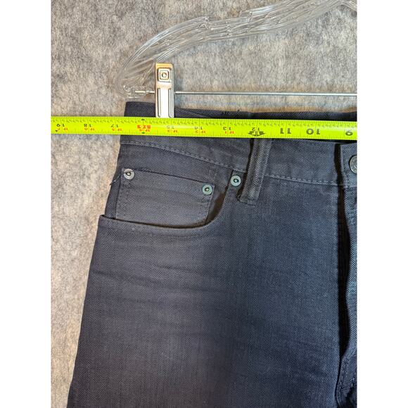 SYOAIYA x BLUE IN GREEN JAPAN Selvedge Handmade Dark Blue Jeans Straight W33 - Picture 9 of 11